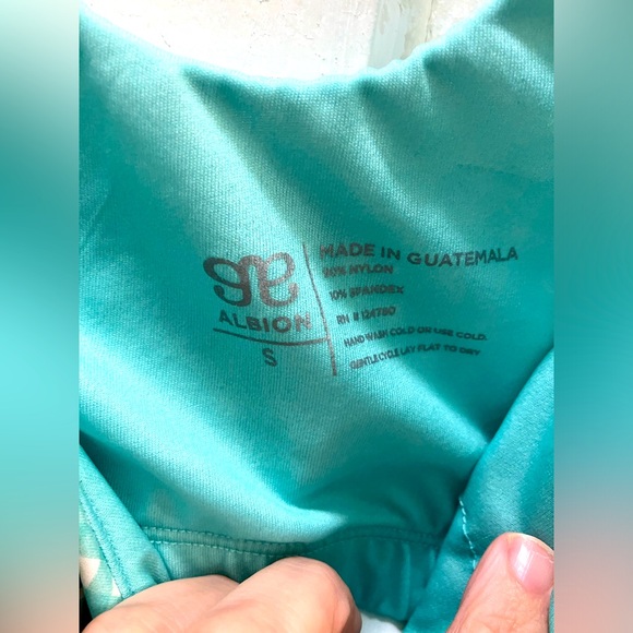 Albion fit peplum tankini top size small - Picture 3 of 3